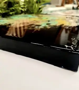 Izartshop kunst op houten drager resin art