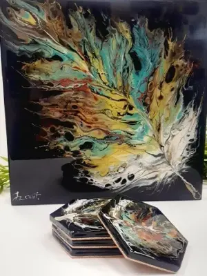 izartshop schilderij met resin