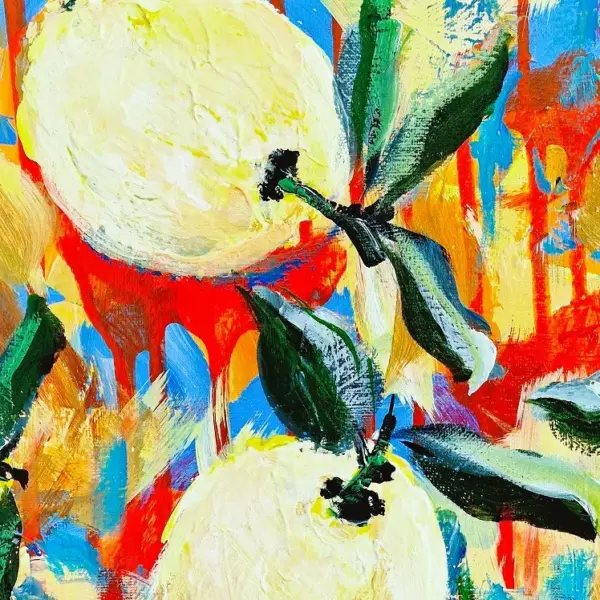 abstract schilderij