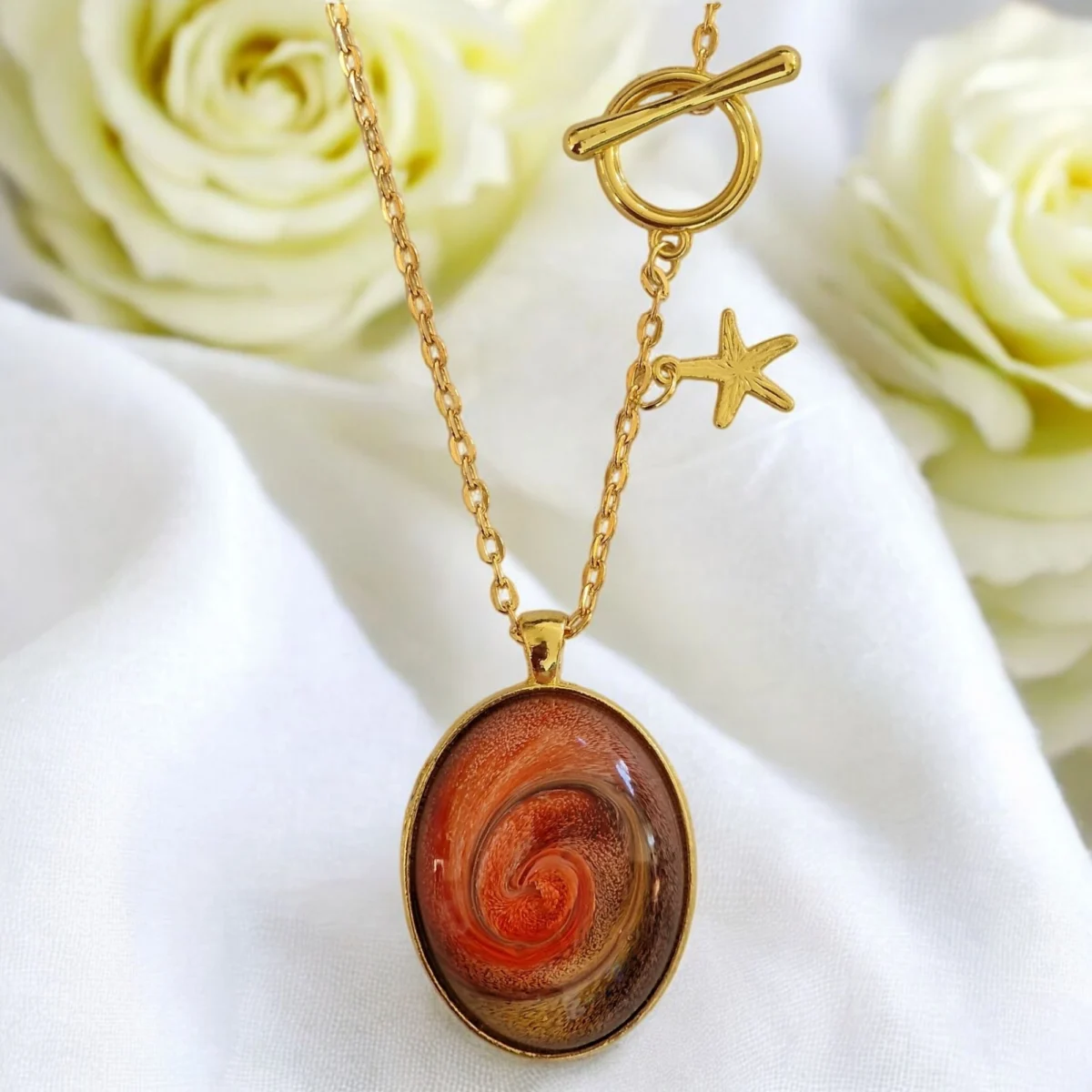 handgemaakte luxe hals hanger van resin, izartshop