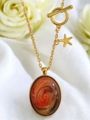 handgemaakte luxe hals hanger van resin, izartshop