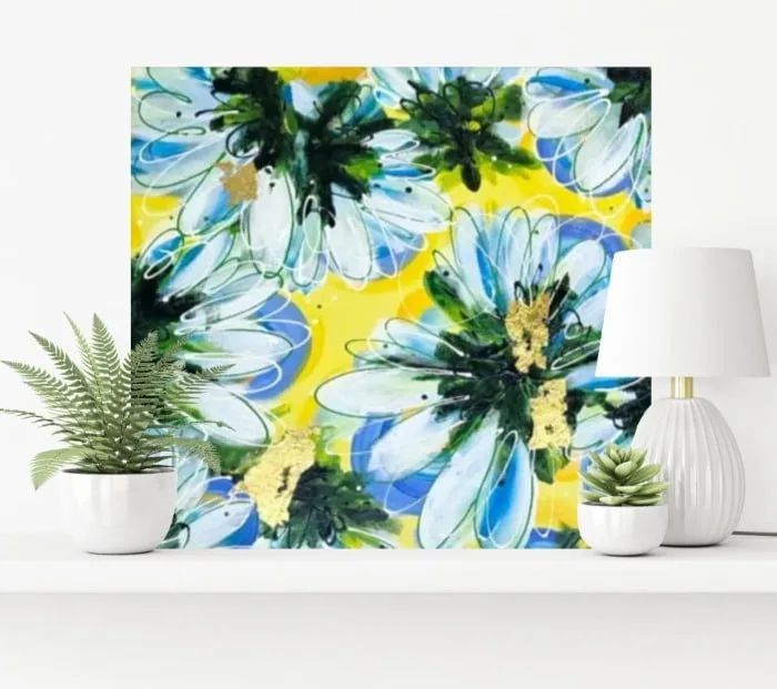 izartshop abstracte schilderij Caleidoscoop, i veenstra izartshop