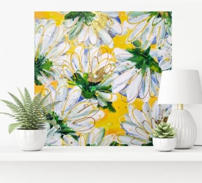 AbstractTEASE painting 50x50