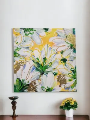 Abstrakttease collectie caleidoscoop Sunny days, Iza Veenstra, izartshop