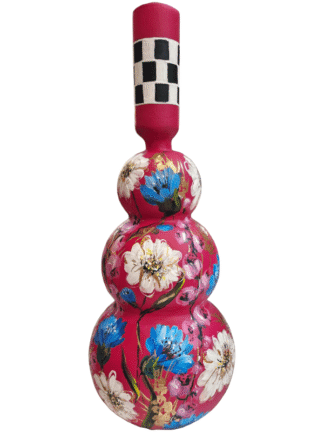 izartshop kunst vaas, handbeschilderd izartshop