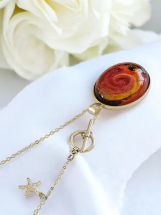 handgemaakte luxe hals hanger van resin, izartshop