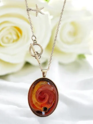 handgemaakte luxe hals hanger van resin, izartshop