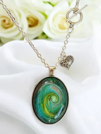 handgemaakte luxe hals hanger van resin, izartshop