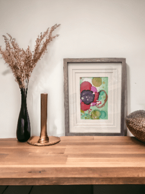 alcohol inkt schilderij by izartshop