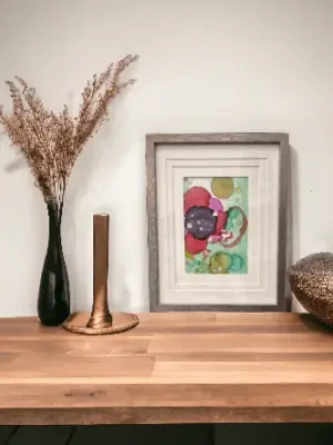 alcohol inkt schilderij by izartshop