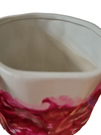 bloempot met alcoholinkt patroon, izartshop