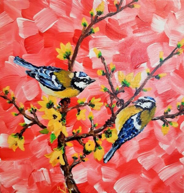 handgeschilderd pimpelmes