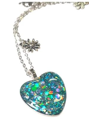 handgemaakt resin rvs sjaal broche Izartshop