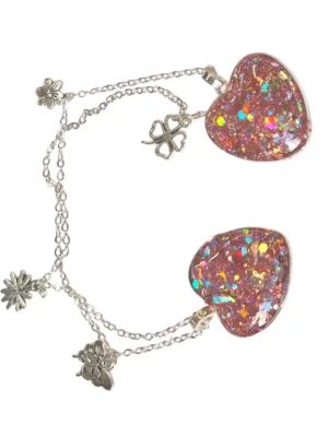 handgemaakt resin rvs sjaal broche Izartshop