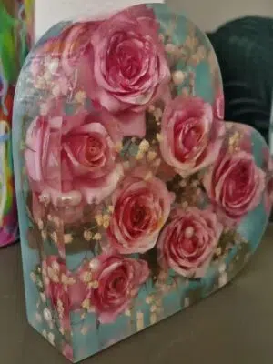 Resin & bloemen kant-en-klaar