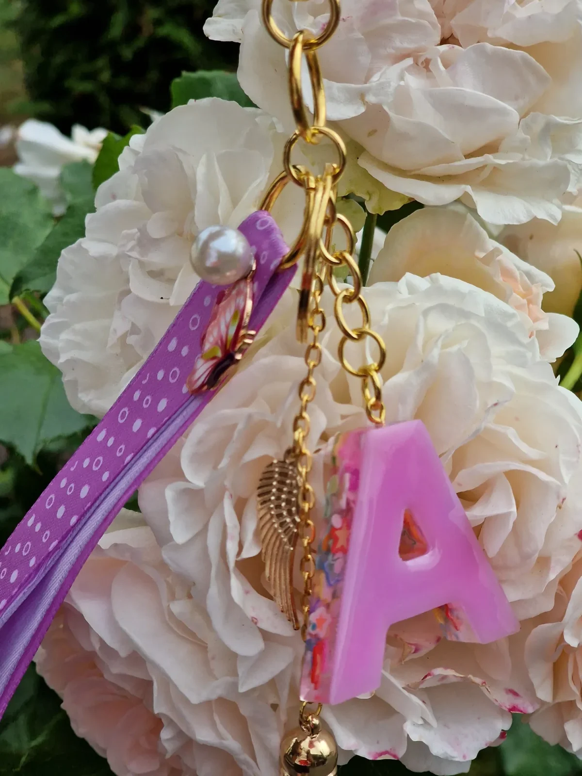 handgemaakte sleutelhanger tas accessoire, izartshop