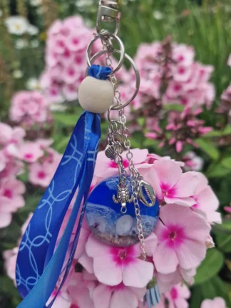 handgemaakte sleutelhanger tas accessoire, izartshop