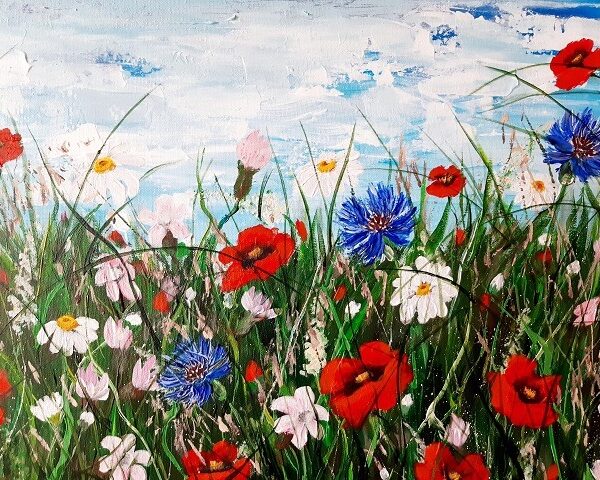 izartshop bloemen schilderij