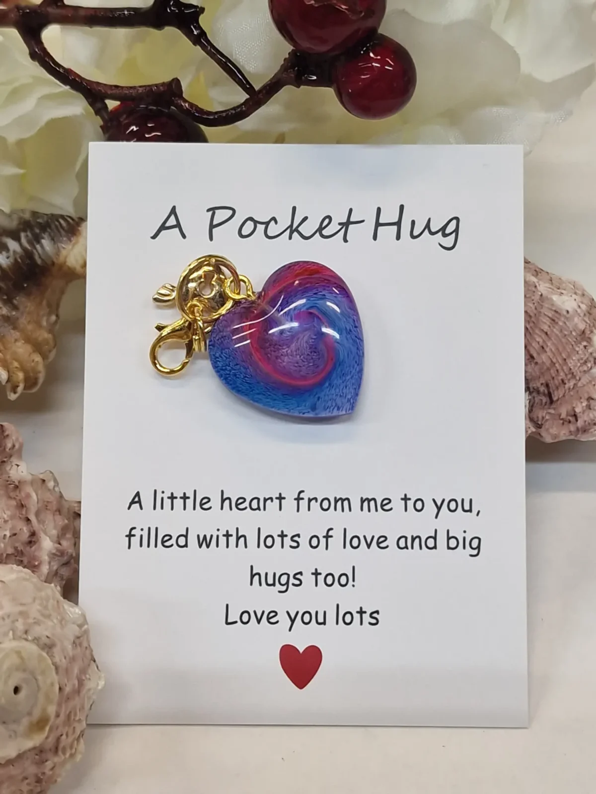 Izartshop pocket hug resin hartje