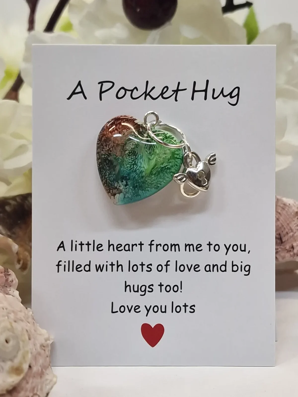 Izartshop pocket hug resin hartje