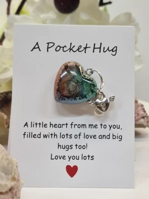 Izartshop pocket hug resin hartje
