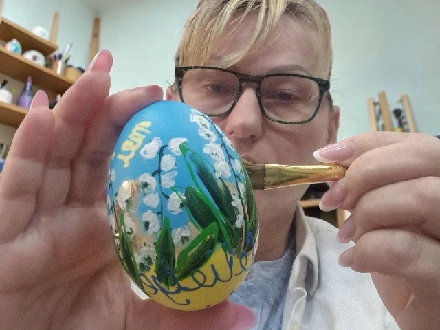 izartshop geboorte ei in making