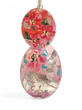 handbeschilderde ei - kunst op eierschaal. Geboorte cadeau - verzamelingsobject. Izartshop,