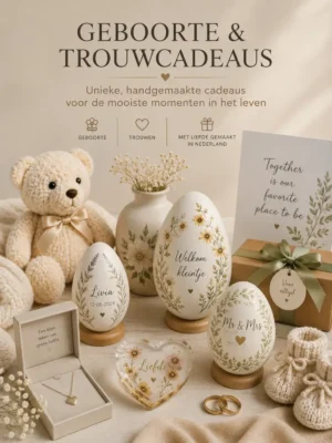 Geboorte- en trouwcadeaus