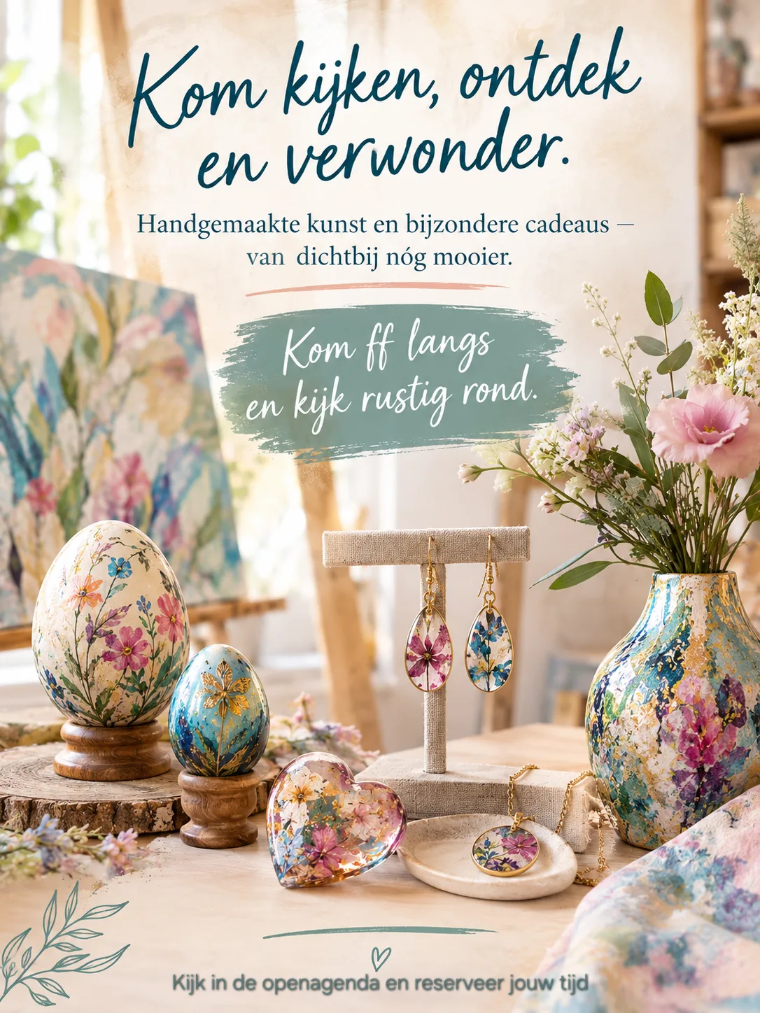 Izartshop bezoek het ateier